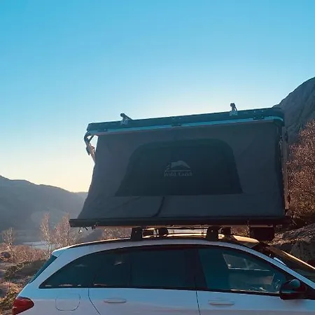 Campismo de Luxo Rent Rooftop Tent For Car With Roofrack *